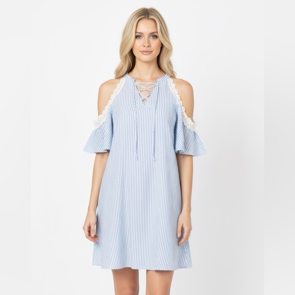 Romantic Hut striped dress